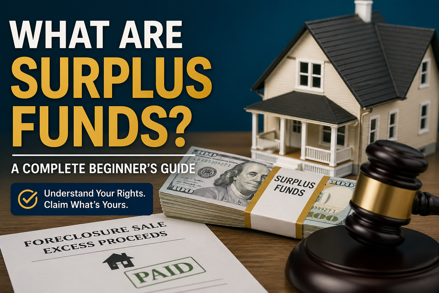 What are surplus funds?